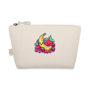 Fraises banane cerises kawaii - Trousse biologique - nature - Devant
