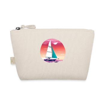 sailing, sailing, sailing, sailing ship, sailboat - Organic Pouch - nature - Front