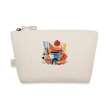 Barbecue and utensils n°3 - Organic Pouch - nature - Front