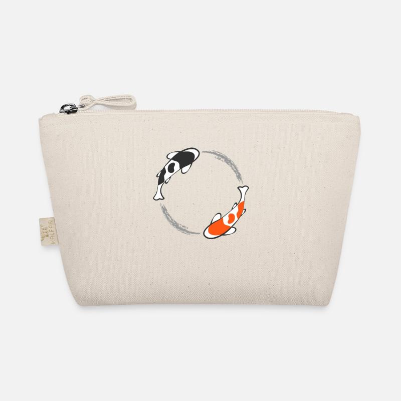 Koi Fish - Organic Pouch - nature