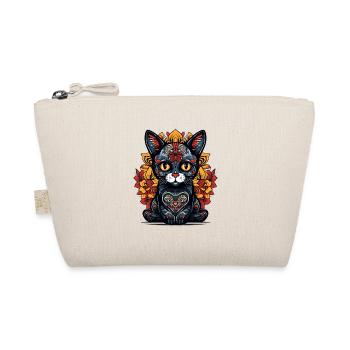 Mexican Marigold Cat 2 - Organic Pouch - nature - Front