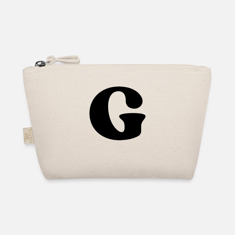 Letter g Organic Pouch