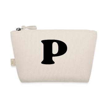 Lettre p - Trousse biologique - nature - Devant