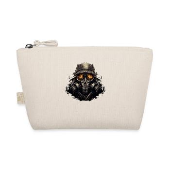 Gasmaske Soldat - Bio-Täschchen - Natur - Vorne