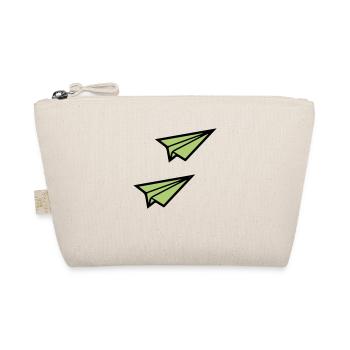 Paper Airplane 2 - Organic Pouch - nature - Front