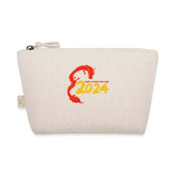 Chinese New Year Dragon China Asian I Gift - Organic Pouch - nature - Front