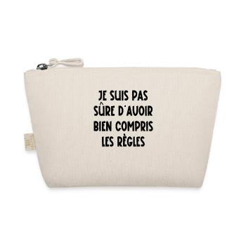 je suis pas sûre d'avoir bien compris les règles - Trousse biologique - nature - Devant