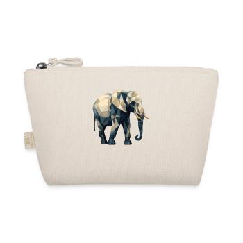Style d’origami d’éléphant - Trousse biologique - nature - Devant