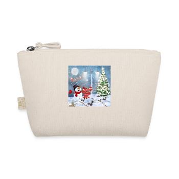 merry Christmas - Organic Pouch - nature - Front