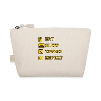 Eat Sleep Tennis Repeat - Trousse biologique - nature - Devant