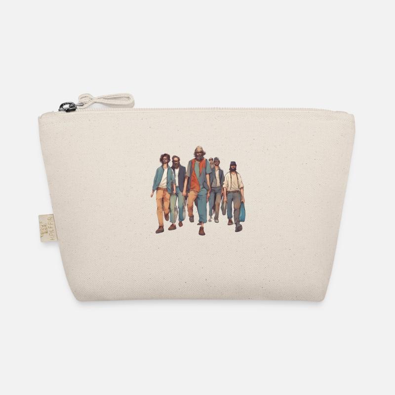 People walking Organic Pouch