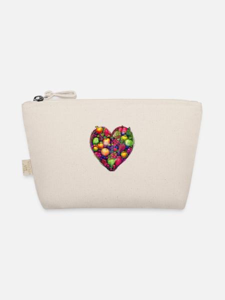 Coeur de fruits, Fruits, Pommes, Poires, Baies - Trousse biologique - nature - Devant