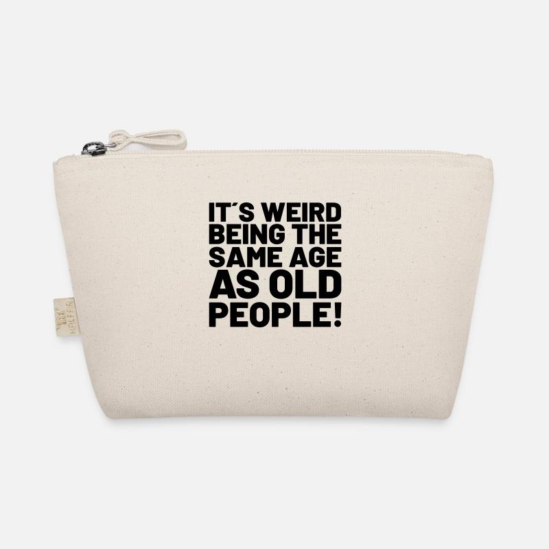 Birthday Quotes - old people Organic Pouch