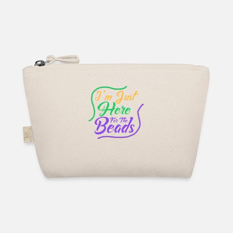 Je suis juste là pour le carnaval de Mardi Gras de perles Trousse biologique