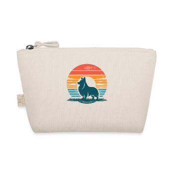 Corgi Vintage coucher de soleil - Trousse biologique - nature - Devant