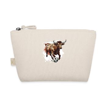Bulle Soccer Sports Team Taurus - Organic Pouch - nature - Front
