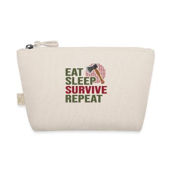 Bushcraft Survival Wild Outdoor Camp - Organic Pouch - nature - Front