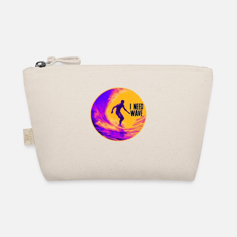 I Need Wave - Surfer Organic Pouch