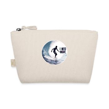 Surfer on the Wave Nature - Organic Pouch - nature - Front