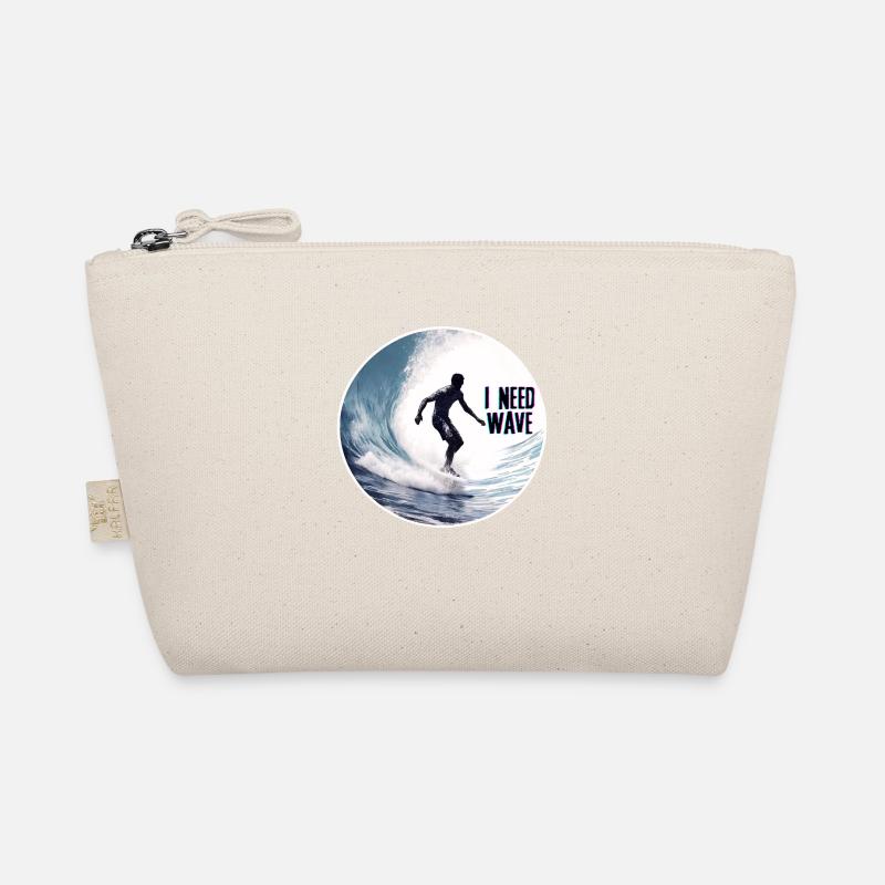 Surfer on the Wave Nature Organic Pouch
