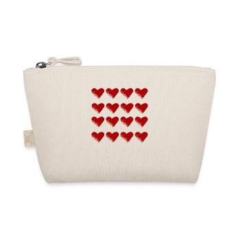 Lots of love - Organic Pouch - nature - Front