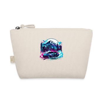 Vintage American and Sports Car - Organic Pouch - nature - Front