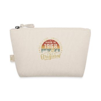 Né 1968 Original Retro Vintage Anniversaire 1968 - Trousse biologique - nature - Devant
