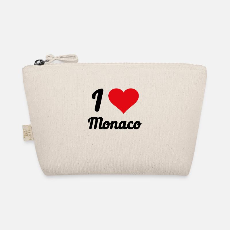 I Love Monaco Bio-Täschchen