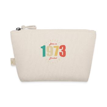 1973 Vintage Retro Geburtstagsgeschenk 1973 - Bio-Täschchen - Natur - Vorne