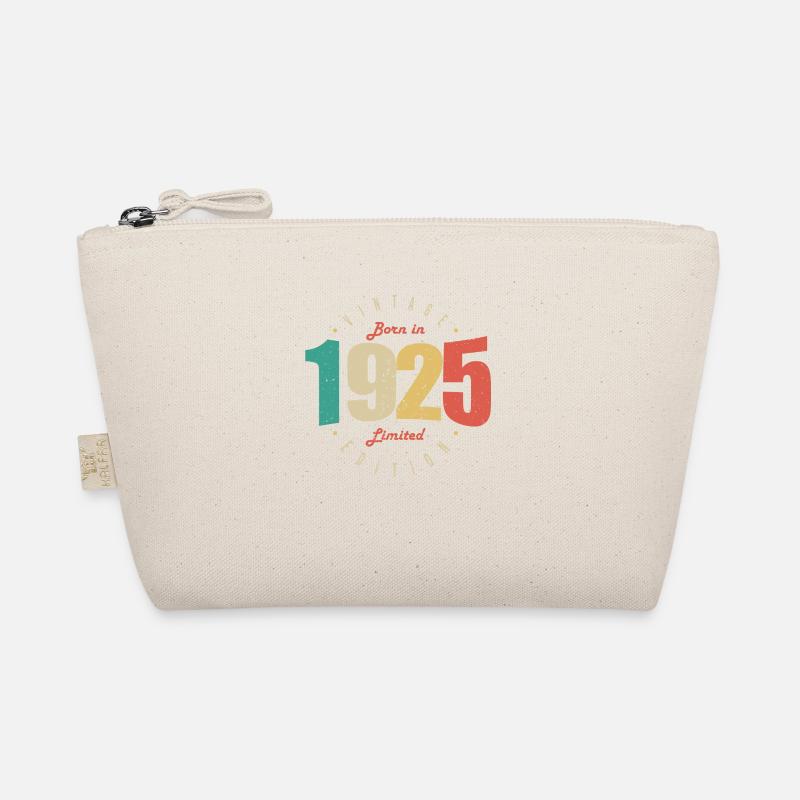 1925 Vintage Retro Birthday Gift 1925 Organic Pouch
