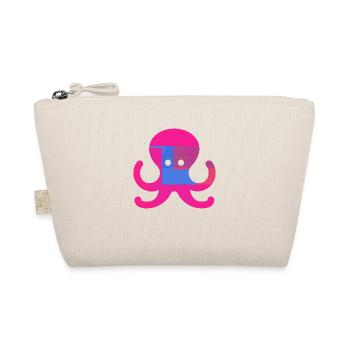 Oktopus - Bio-Täschchen - Natur - Vorne