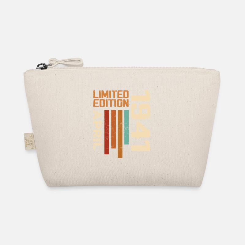 Born In April 1941 Birthday Gift 1941 Retro Organic Pouch