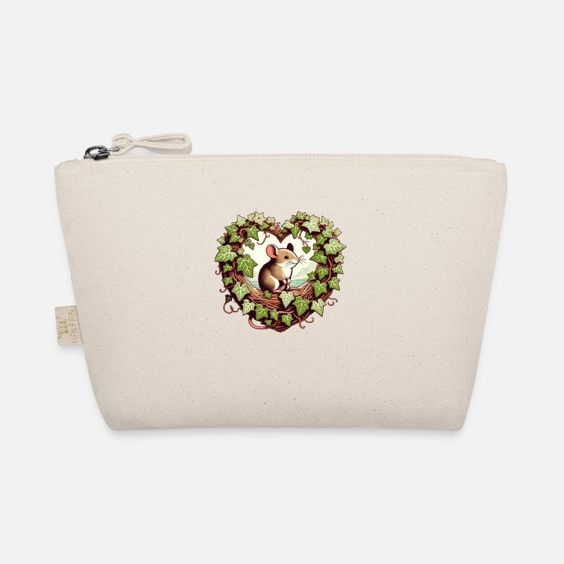 Cute Mouse Organic Pouch