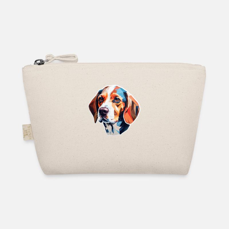 Beagle Head Organic Pouch
