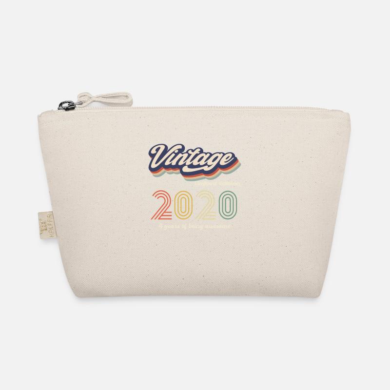 Vintage 2020 Vintage Retro Birthday Gift Organic Pouch