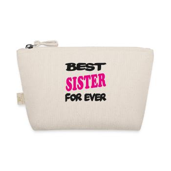 Best SISTER for ever - Organic Pouch - nature - Front