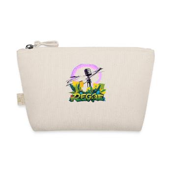 Reggae Mikrofon - Bio-Täschchen - Natur - Vorne