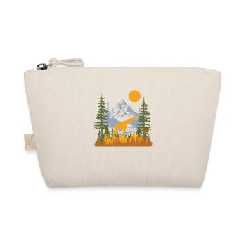 Giraffe Mountain Majesty - Organic Pouch - nature - Front