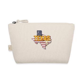 Texas State United States Map - Organic Pouch - nature - Front