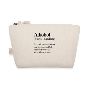 Alkohol - Bio-Täschchen - Natur - Vorne