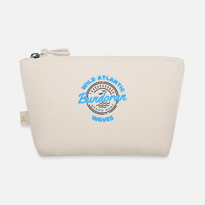 Wild Atlantic Waves Bundoran Beach Surf Organic Pouch