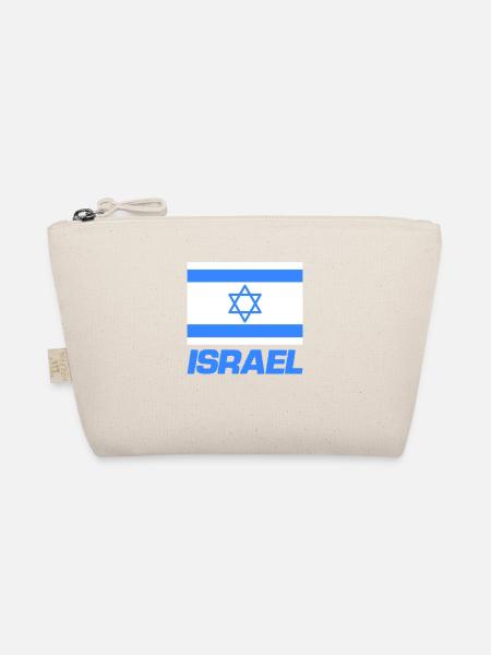 Israel Flag - Organic Pouch - nature - Front