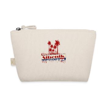 Croatia hrvatska croatia hrv hr sibenik flag - Organic Pouch - nature - Front