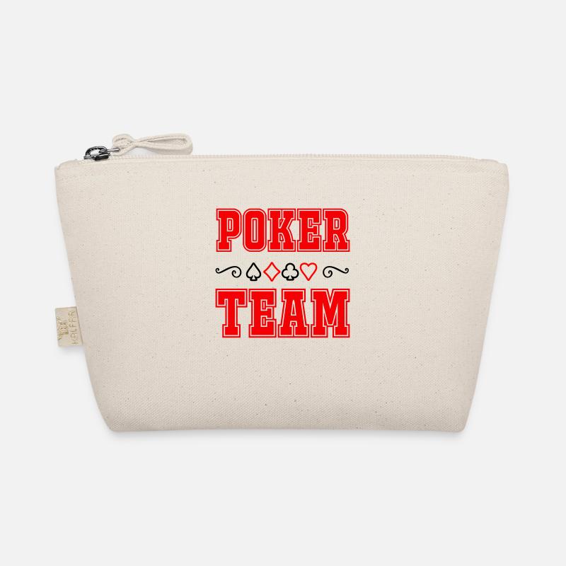poker team Bio-Täschchen
