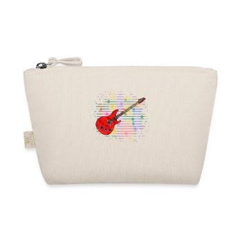 Gitarre - Bio-Täschchen - Natur - Vorne
