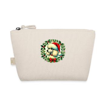 Caniche de Noël - Trousse biologique - nature - Devant