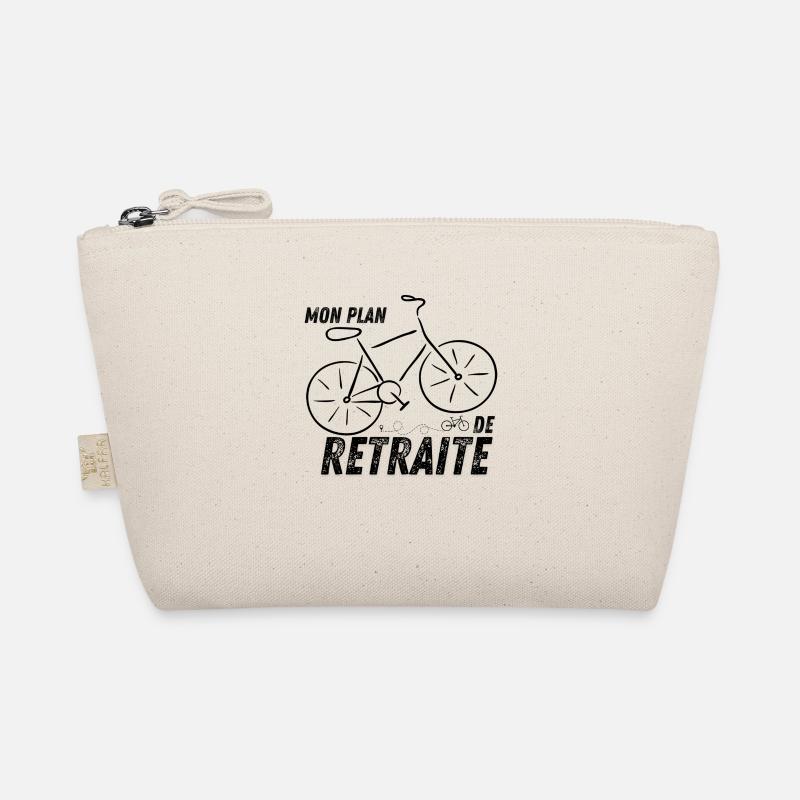 Mon plan de retraite t-shirt retraitée vélo Trousse biologique