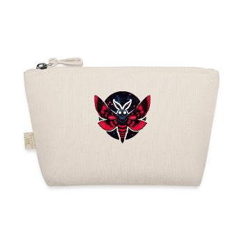 Cosmic Moth - Art Folklore Mothman - Organic Pouch - nature - Front