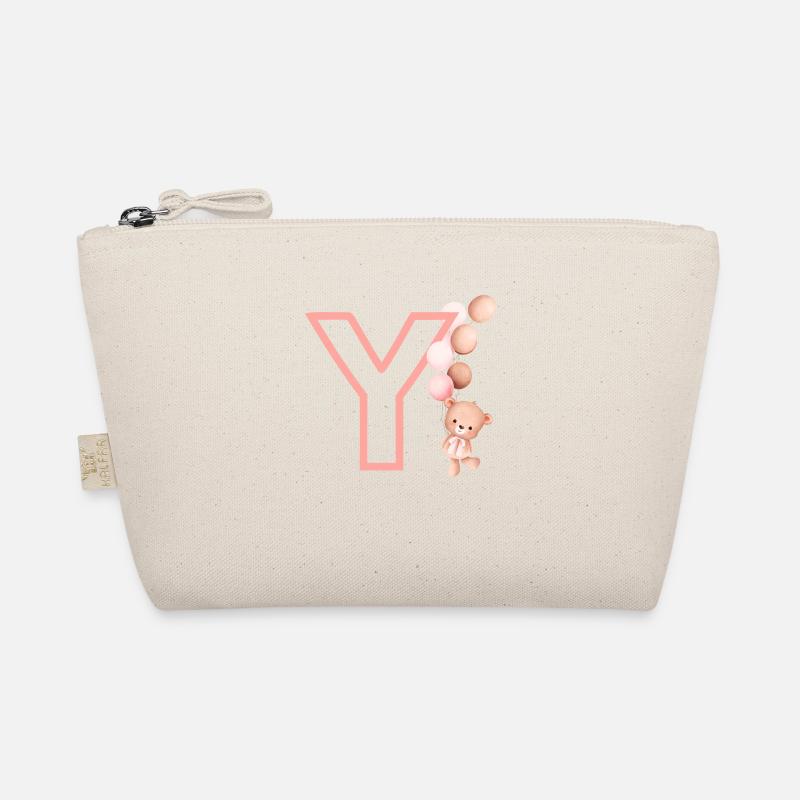 Lettre y rose ours Trousse biologique