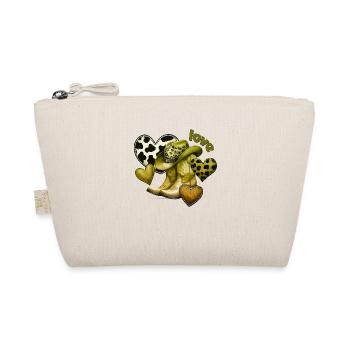 Cowboy Drôle Femmes Chapeau Wild Western Rodeo Musique - Trousse biologique - nature - Devant